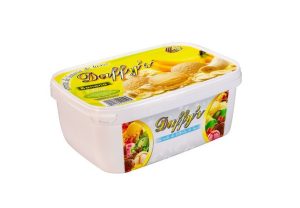 Hộp đựng kem IML 2000ml hình chữ nhật